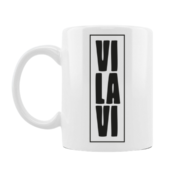 Biały kubek 325ml z logiem Vilavi - obrazek 4