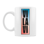 Biały kubek 325ml z logiem Vilavi