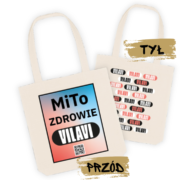 Torba bawełniana Premium Vilavi MiTo Zdrowie